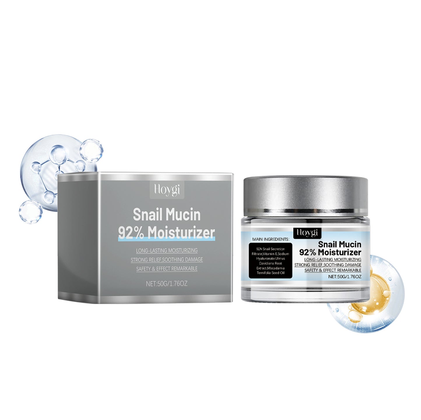 Hoygi Snail Moisturizing Cream