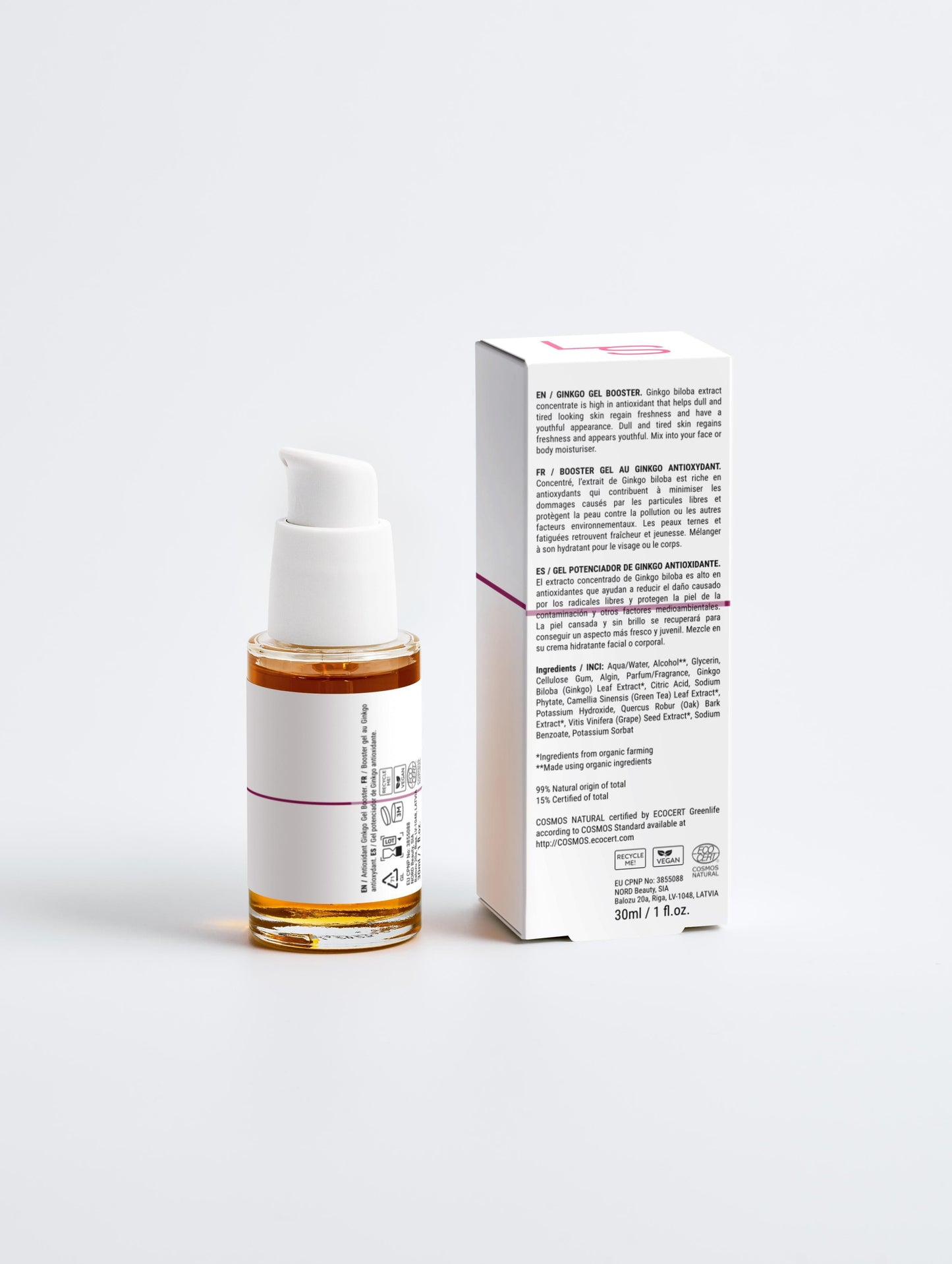 Selfnamed Default Antioxidant Ginkgo Gel Booster