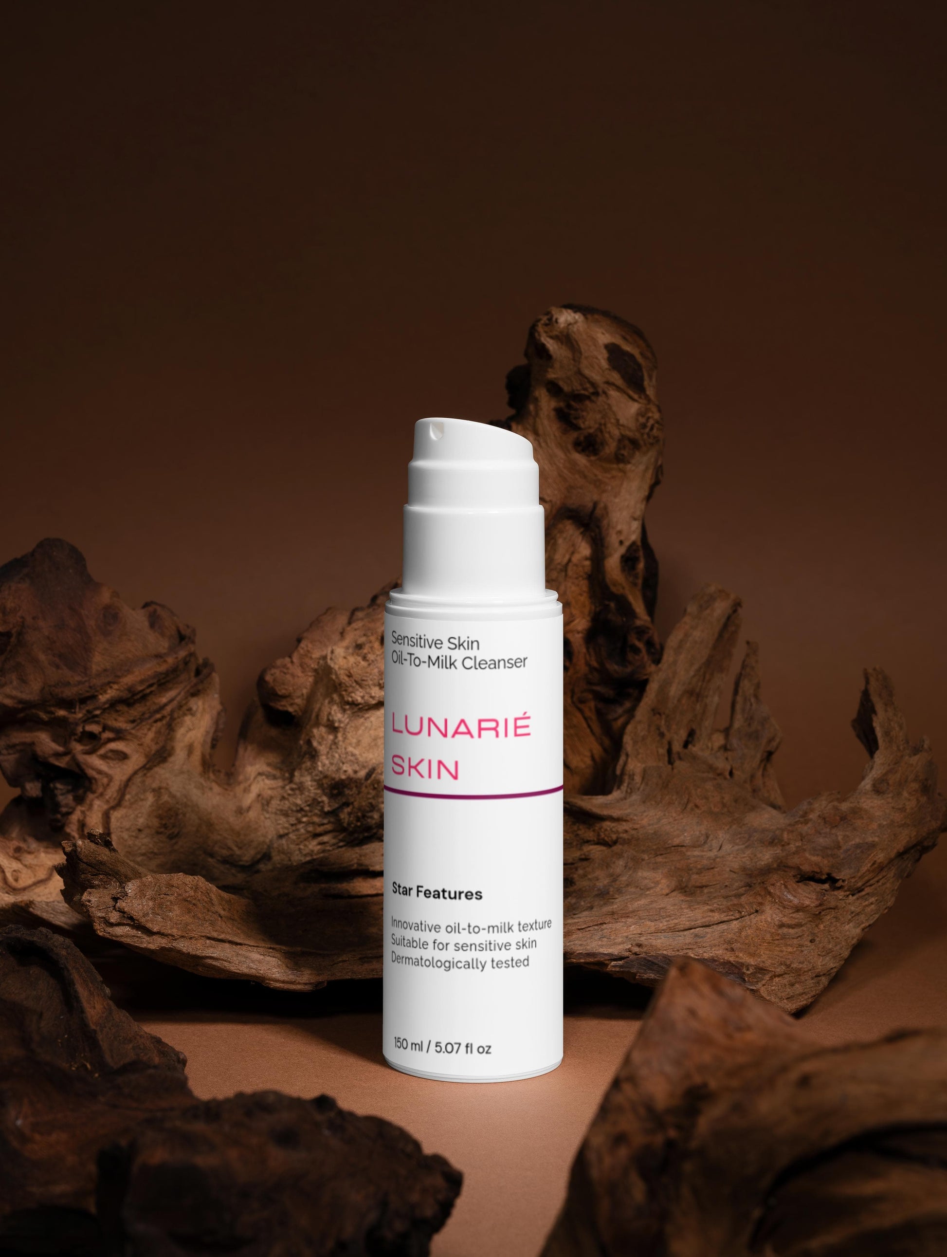 Selfnamed Default Oil-To-Milk Cleanser for Sensitive Skin - Gentle Makeup Removing Face Wash