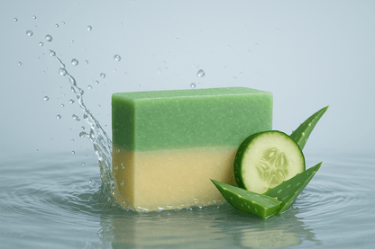 Supliful Personal Care and Beauty Aloe Glow Cucumber Bar