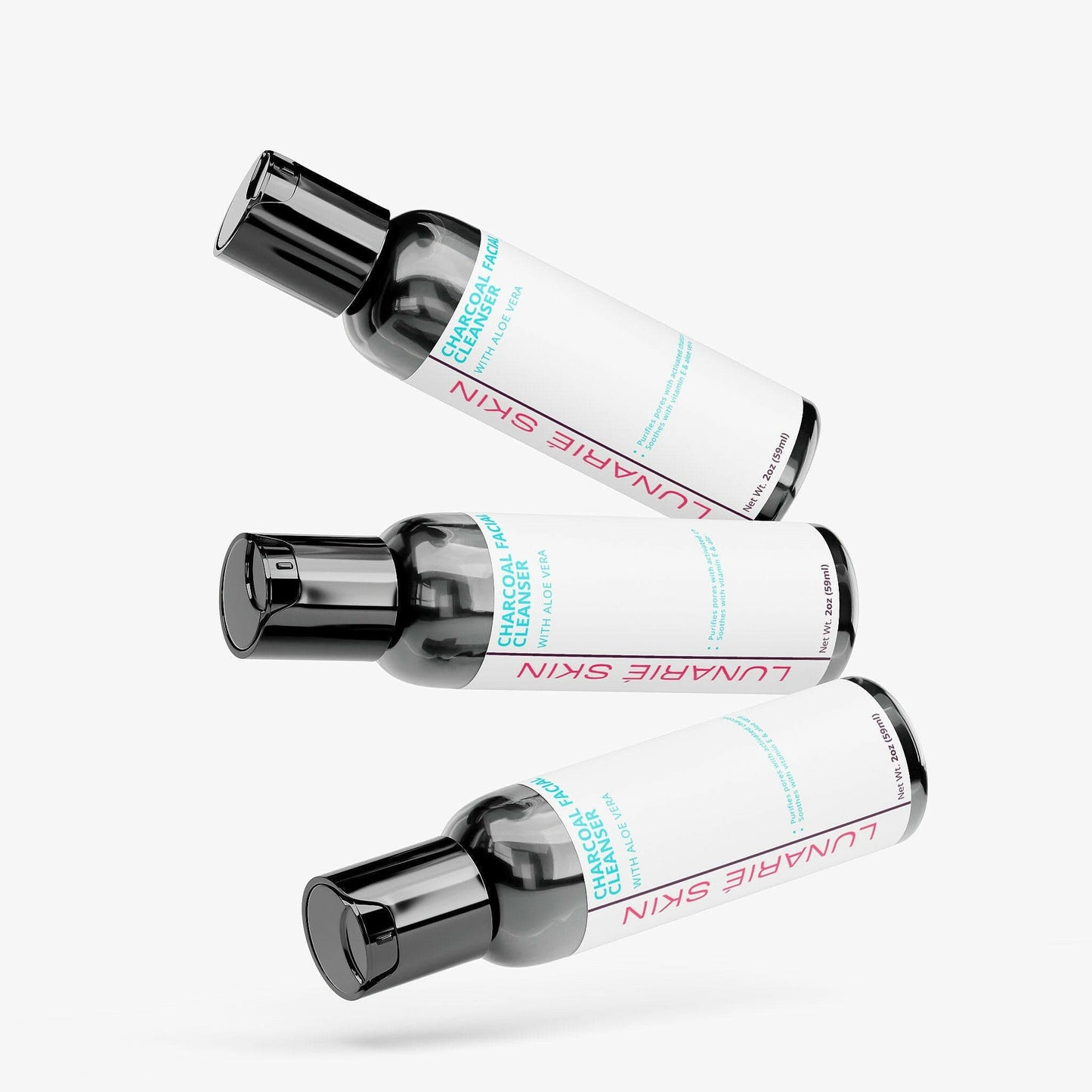 Supliful Personal Care and Beauty Charcoal Facial Cleanser