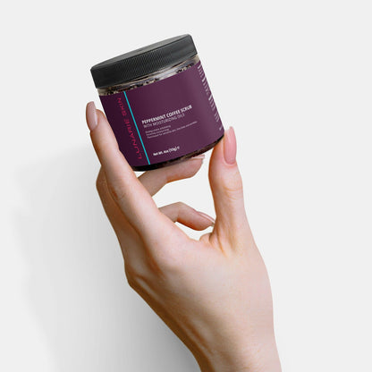 Supliful Personal Care and Beauty Peppermint Coffee Scrub