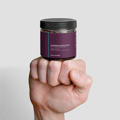 Supliful Personal Care and Beauty Peppermint Coffee Scrub