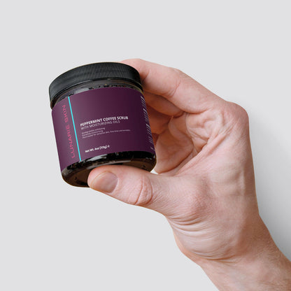 Supliful Personal Care and Beauty Peppermint Coffee Scrub