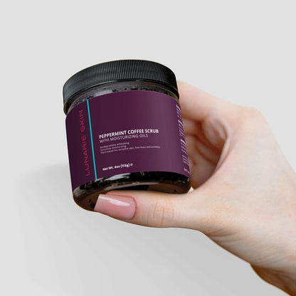 Supliful Personal Care and Beauty Peppermint Coffee Scrub